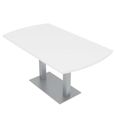 Skutchi Designs 33.5 in W, 59.5 in L, 29 in H, Engineered Wood Top, White HAR-AREC-34X60-DOU-XD09